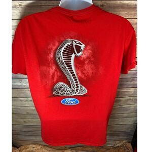 Licensed Ford Shelby Cobra Logo T-Shirt Large Official Product Mustang Snake eye